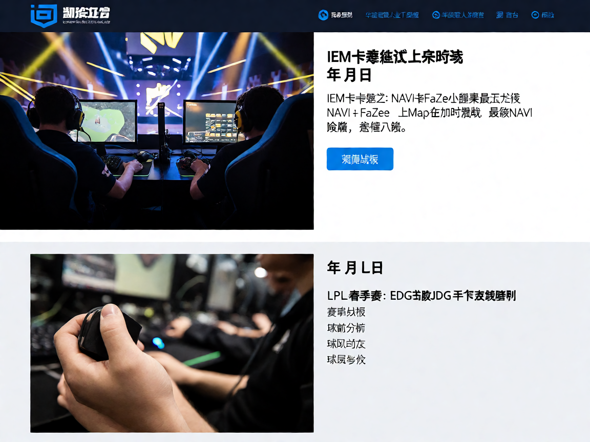 CS:GO IEM卡托维兹比赛现场